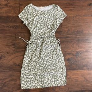 Jessica Simpson ribbed dress with cut out sides.